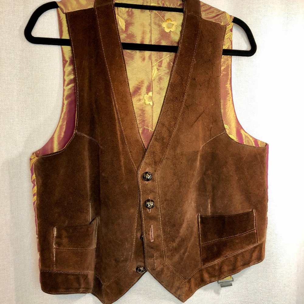 Vintage Suede Leather Vest